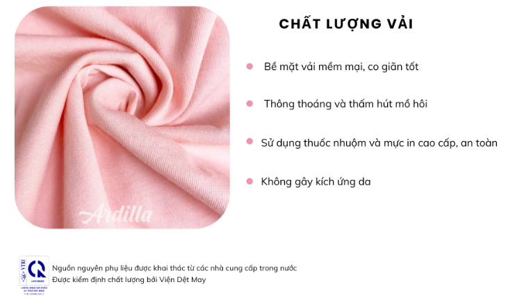 chất lượng vải ARILLA